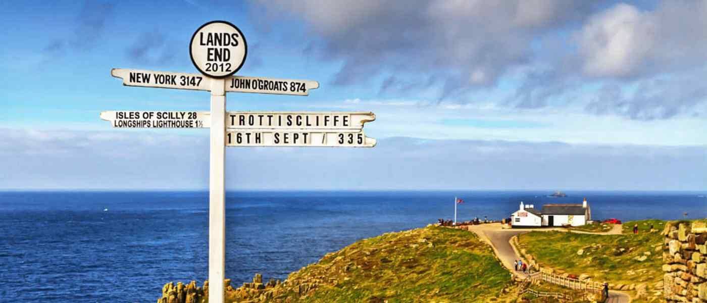 Land's End signpost