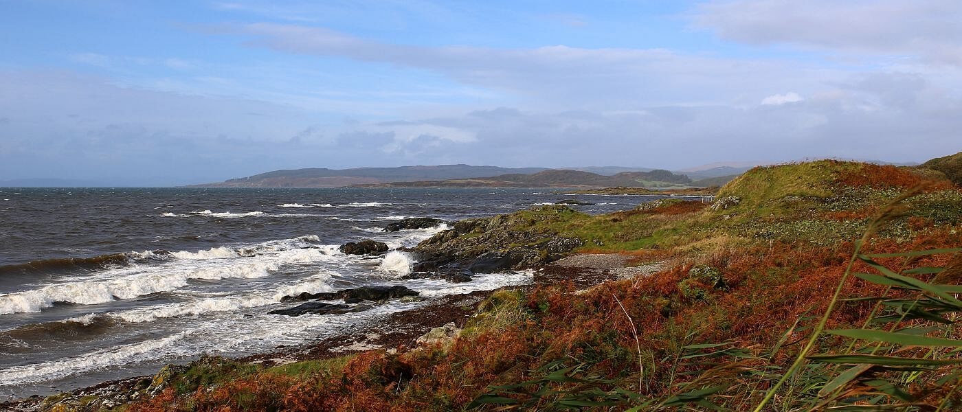 Rugged beach